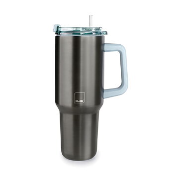 Mugg med handtag Ibili 669009 Grön Rostfritt stål 900 ml
