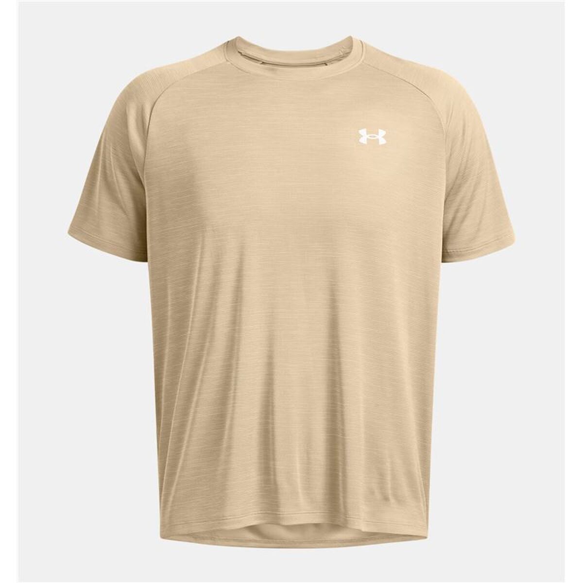 T-shirt med kortärm Herr Under Armour Tech Textured SS Beige - 2