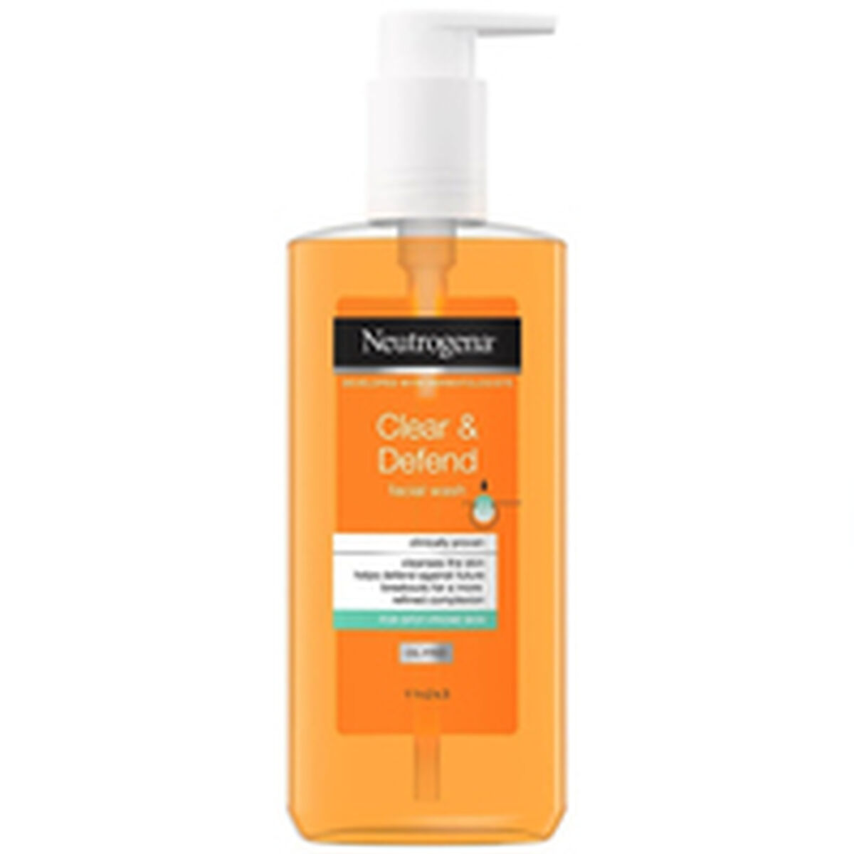 Rengörande ansiktsgel Neutrogena GRANITOS PERSISTENTES 200 ml - 2