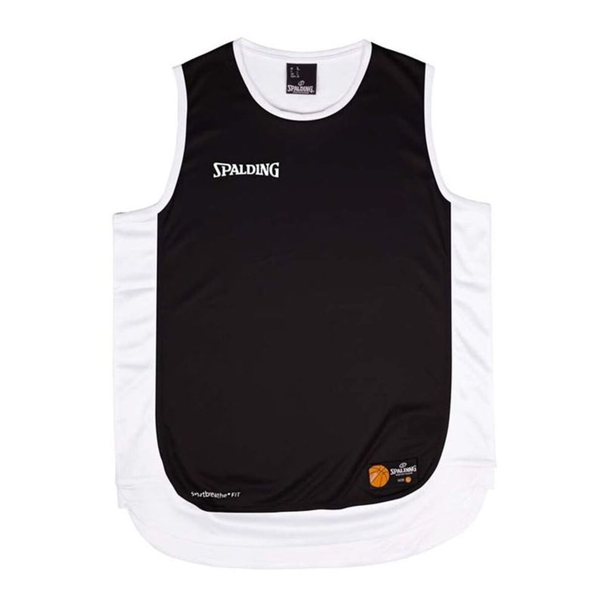 Baskettröja Spalding Hustle Tank Vit Svart - 2