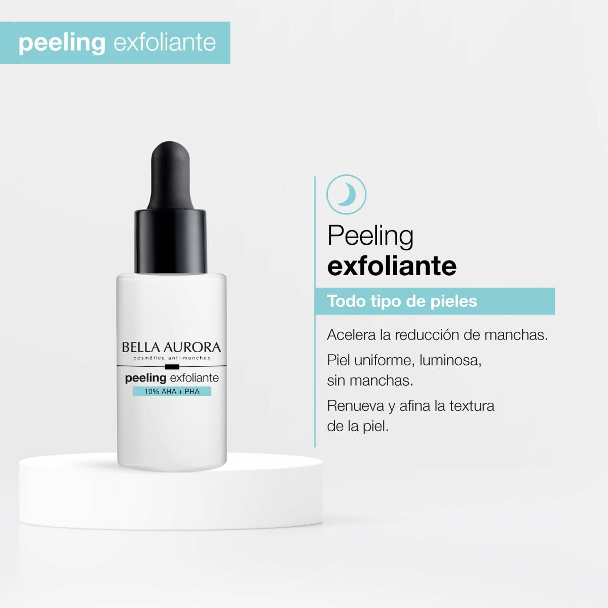 Rengörande ansiktsgel Bella Aurora PEELING EXFOLIANTE 30 ml - 3