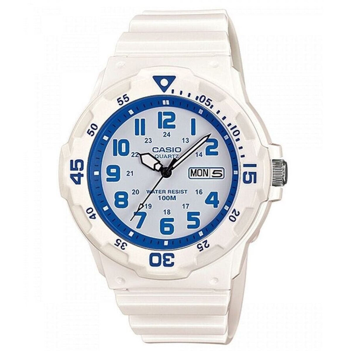 Herrklocka Casio DIVER 100M Vit (Ø 43 mm)