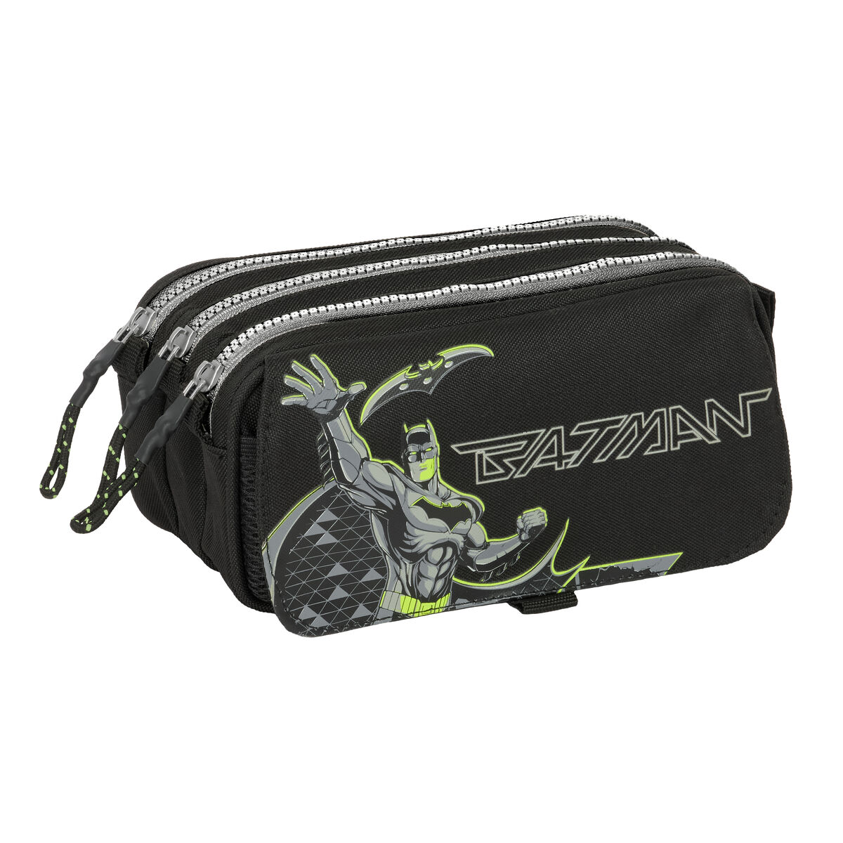 Tredubbel Carry-all Batman Game over Svart 21,5 x 10 x 8 cm