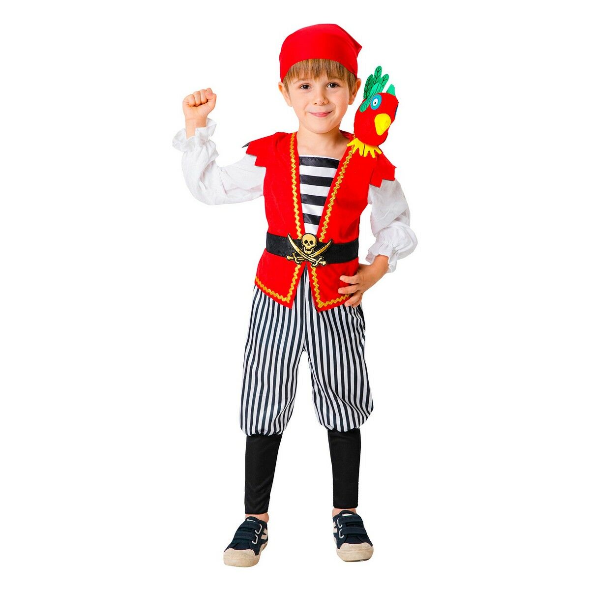 Maskeraddräkt för barn My Other Me Karibisk pirat 5 Delar - 2