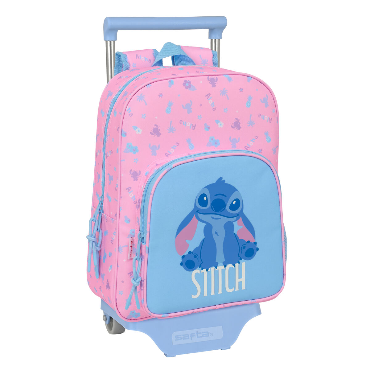 Skolryggsäck Lilo & Stitch Bright Rosa 26 x 11 x 67 cm 26 x 34 x 11 cm