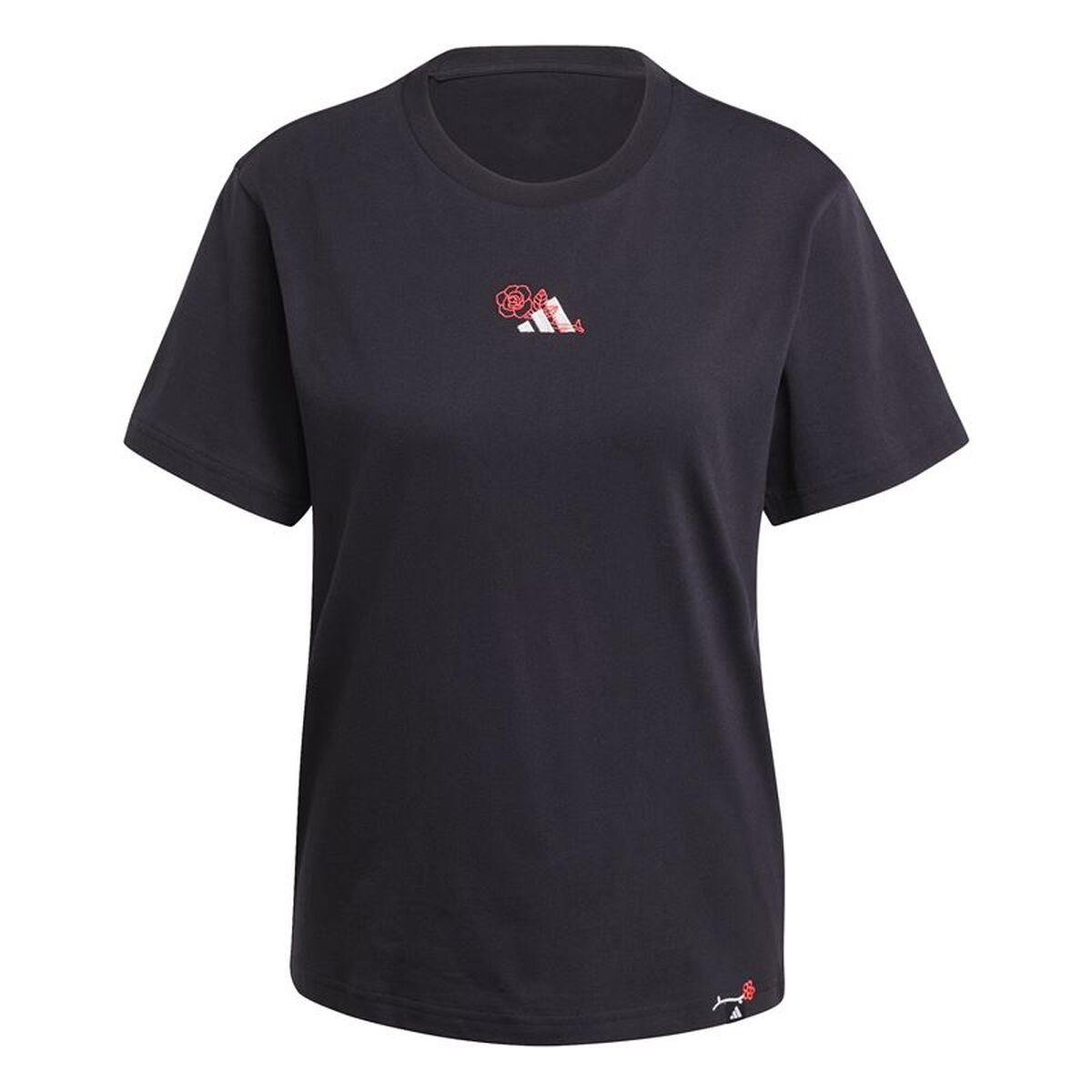 T-shirt med kortärm Dam Adidas