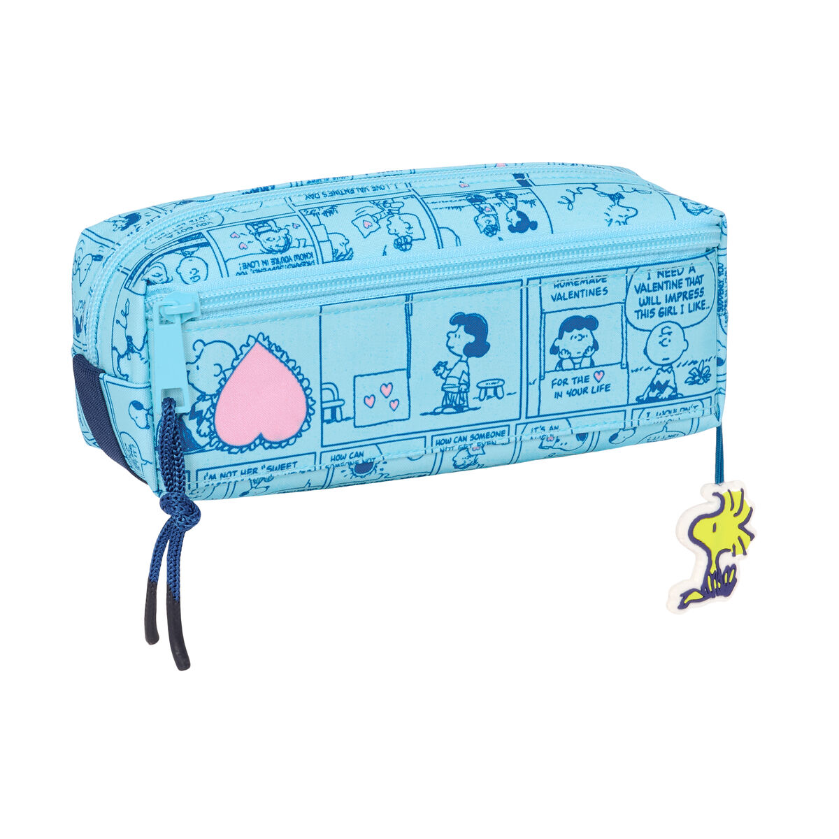 Bag Snoopy Love Ljusblå 22 x 8,5 x 6 cm