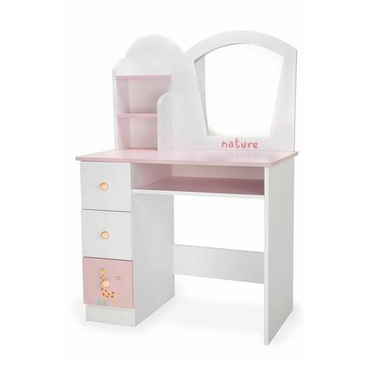 Sminkbord med pall Arias 65 x 36 x 95 cm