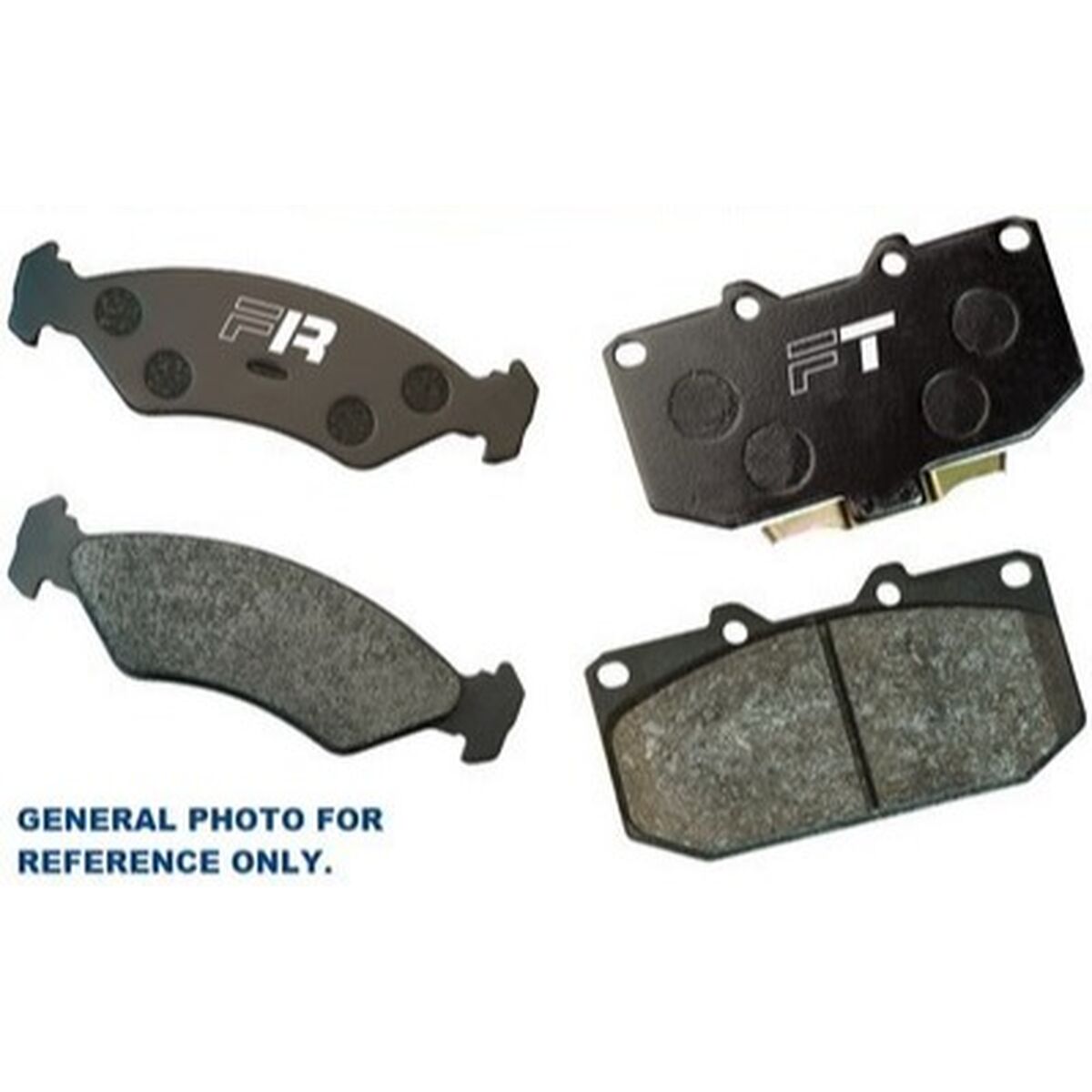Bromsbackar Black Diamond BDPP1120 Jaguar Xf (2015 ) All Models Rear Disc (Fitted Vented Disc)