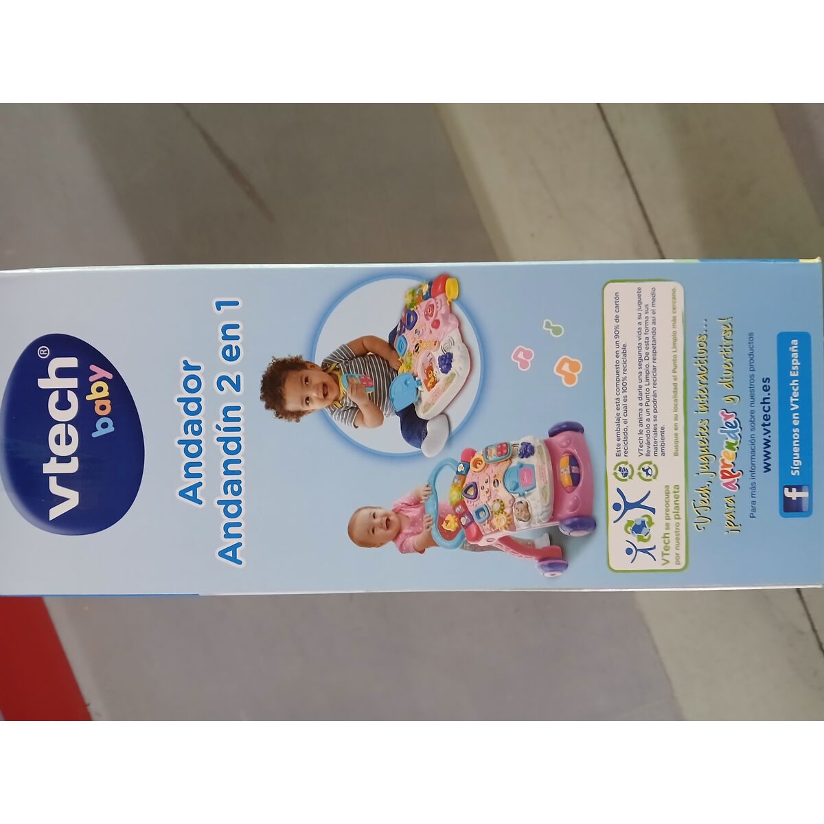 Gångram med hjul Vtech 3480-505657 - 3