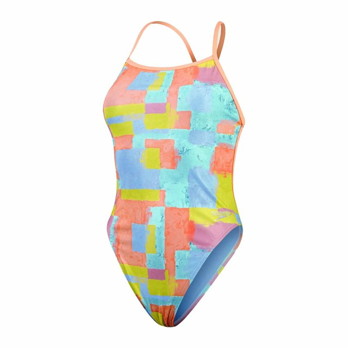 Baddräkt Dam Speedo Speedo Allover Digital V-Back Blå