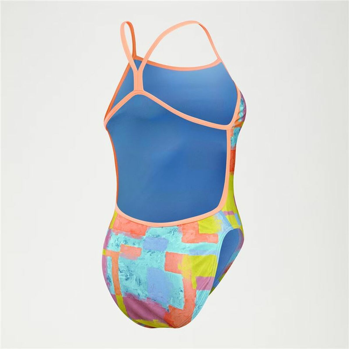 Baddräkt Dam Speedo Speedo Allover Digital V-Back Blå - 2