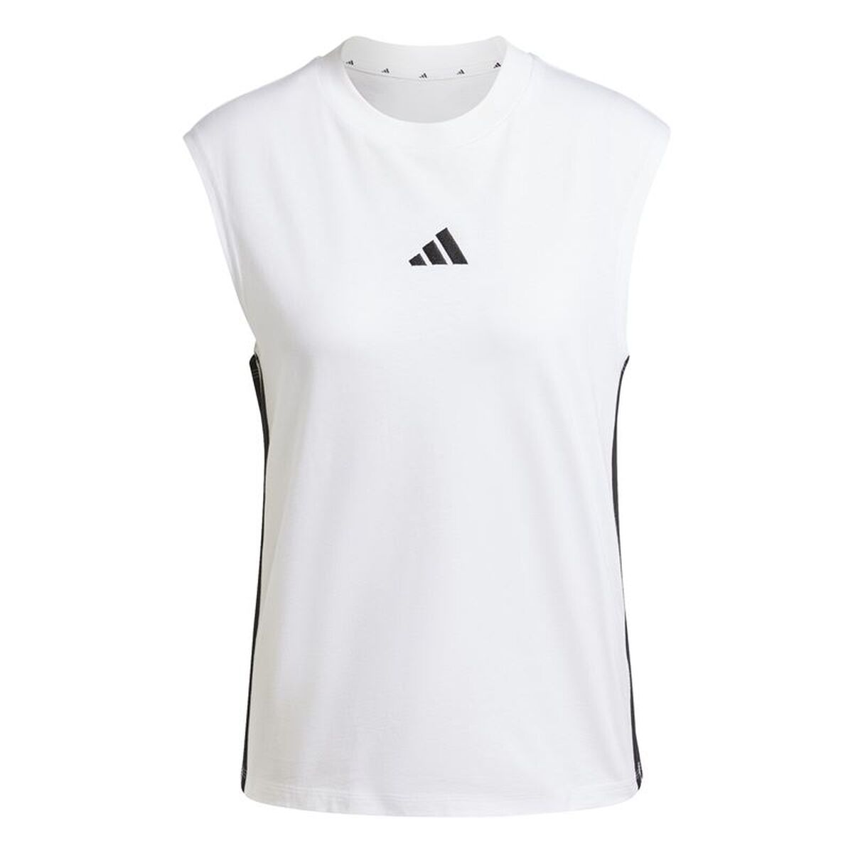 T-shirt med kortärm Dam Adidas JD4985 Vit (M)