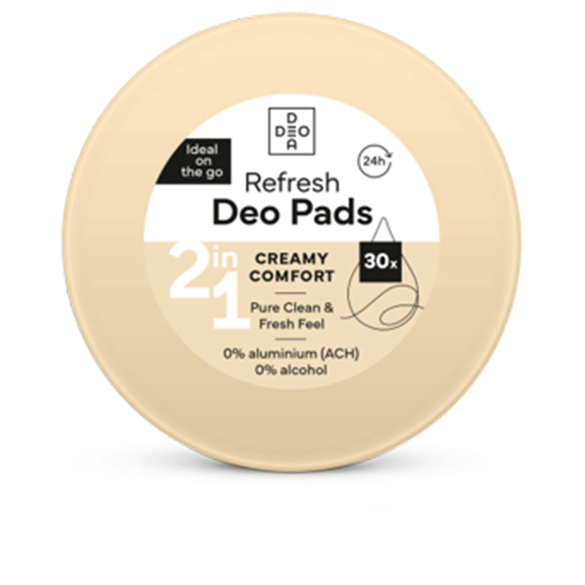 Deodorant Deodea DEO PADS Cremy Comfort (30 antal)