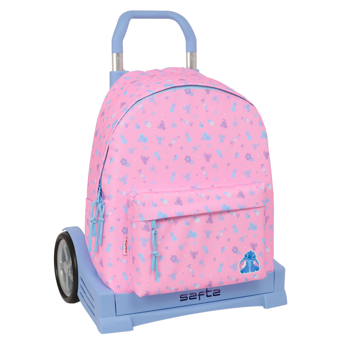 Skolryggsäck Lilo & Stitch Bright Rosa 33 x 42 x 15 cm