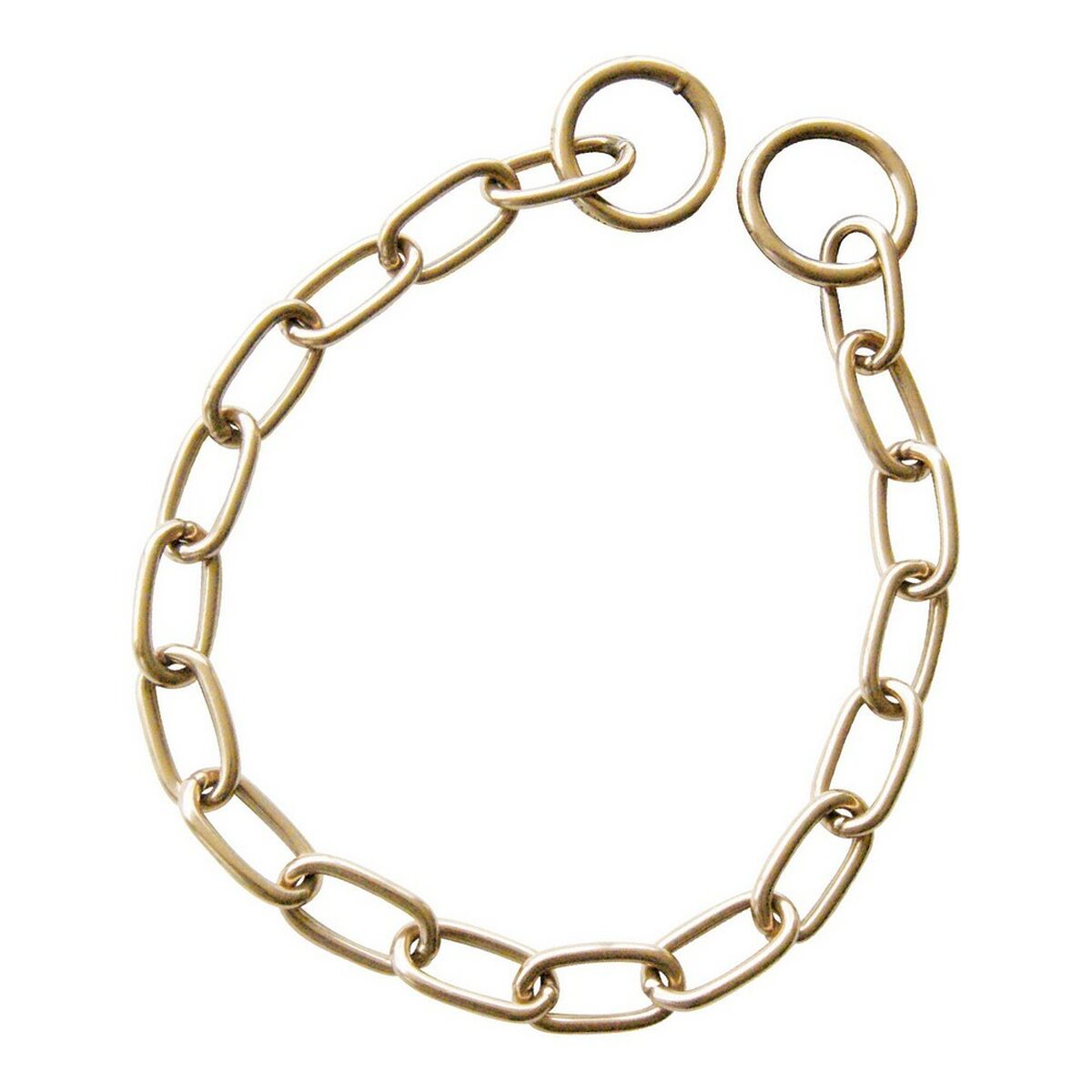 Hundhalsband Hs Sprenger Koppar 3 mm Länkar Halvlånga (39 cm)