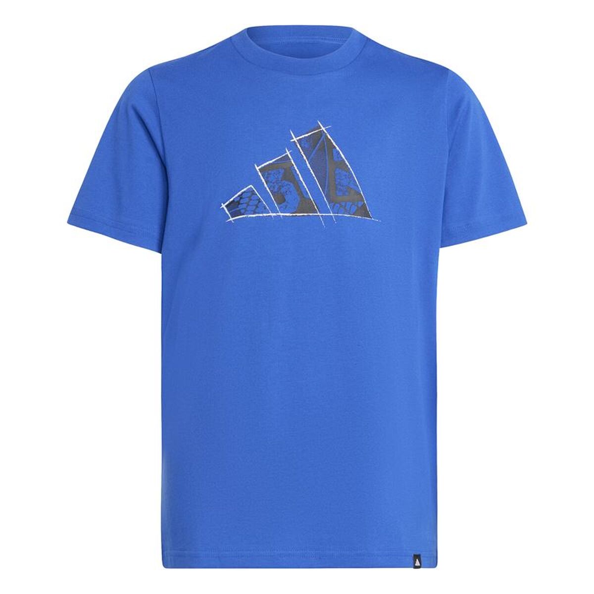 Barn T-shirt med kortärm Adidas JI6670 Blå