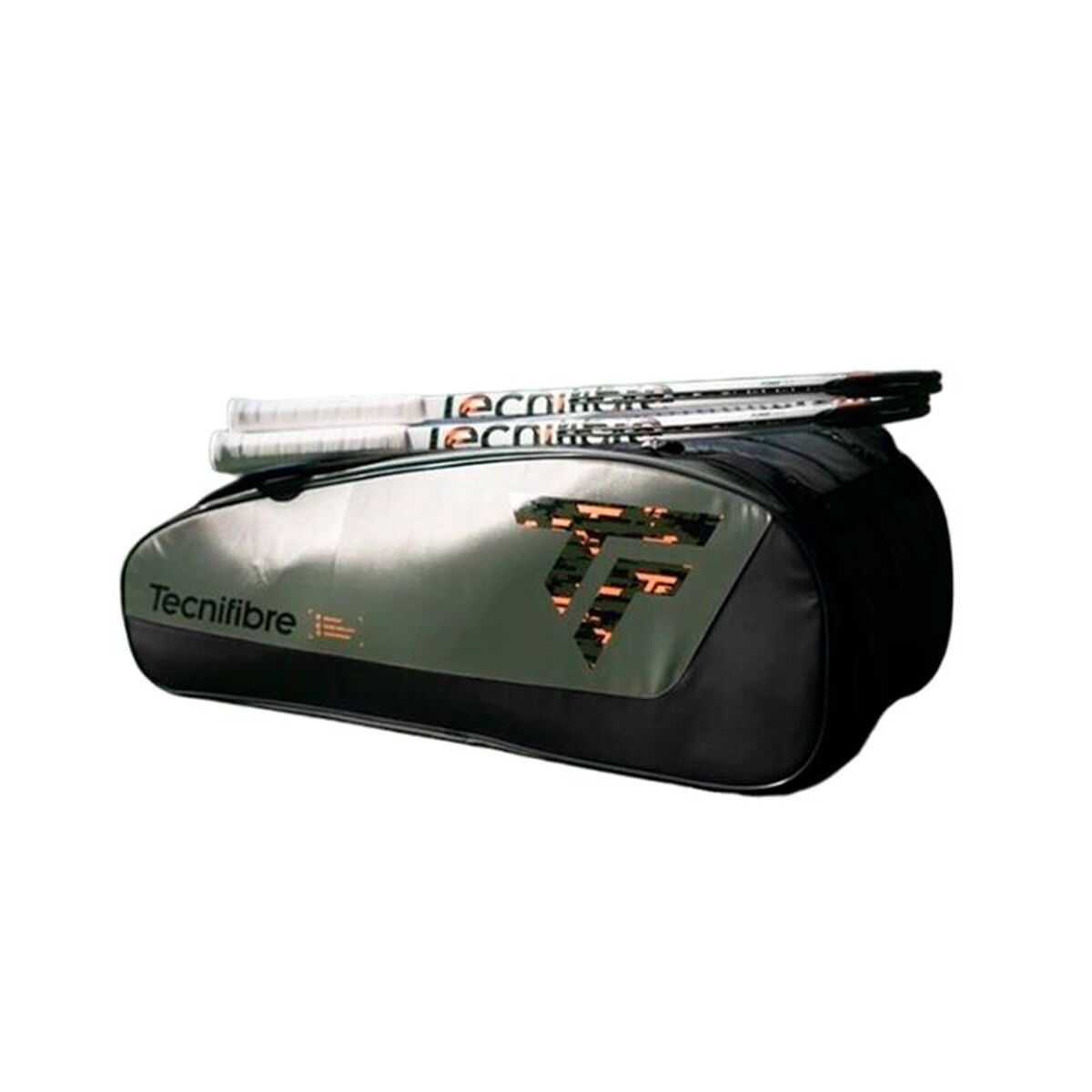 Racketväska Tecnifibre Tour Endurance Khaki 12R Grön - 2