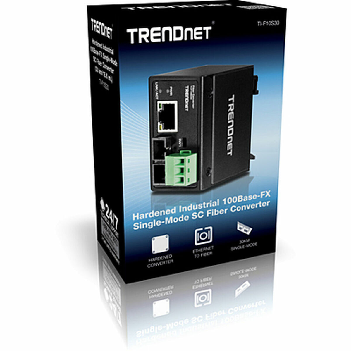 Brytare OR: Strömbrytare (if power/ light switch) Trendnet TI-F10S30 - 2