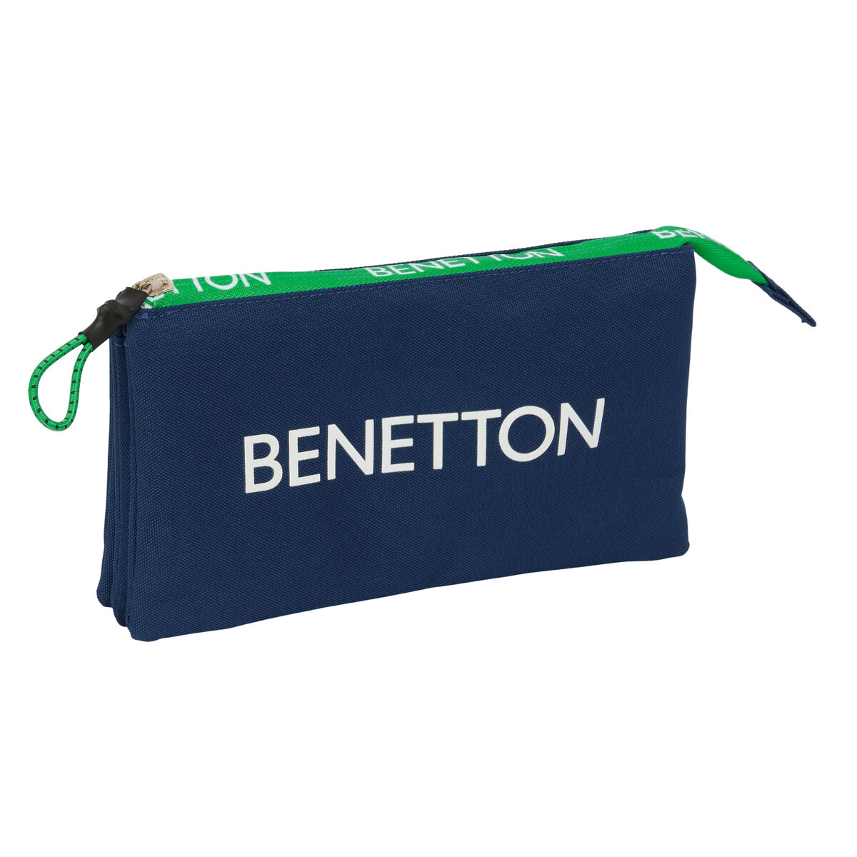 Bag Benetton Green Marinblå 22 x 12 x 3 cm