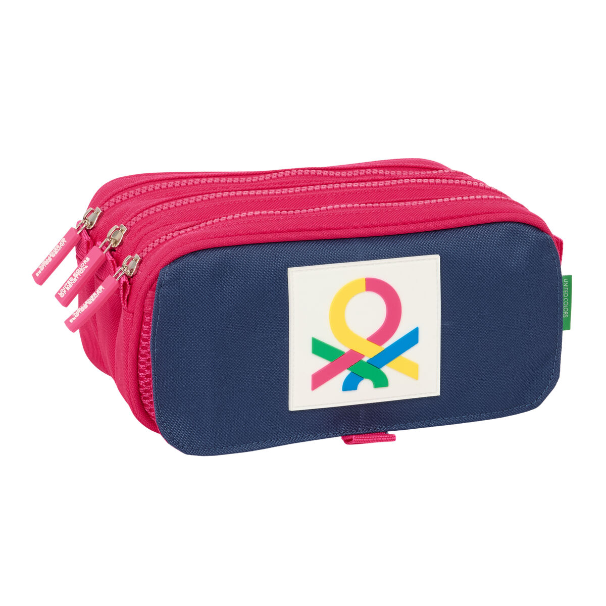 Bag Benetton Cherry Cerise Marinblå 21,5 x 10 x 8 cm