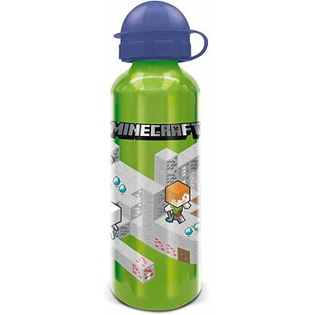 Flaska Minecraft 530 ml Aluminium
