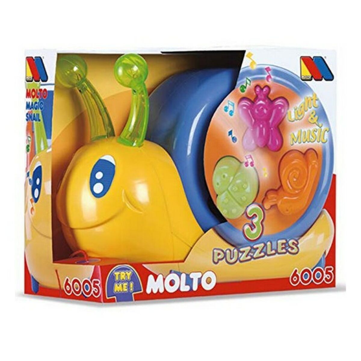 Musikalisk Leksak Moltó Snigel (1+ år) - 2