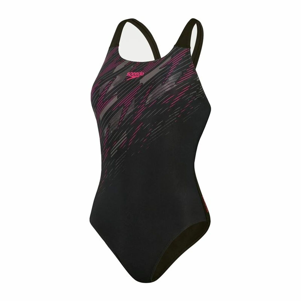 Baddräkt Dam Speedo Hyperboom Placement  Svart