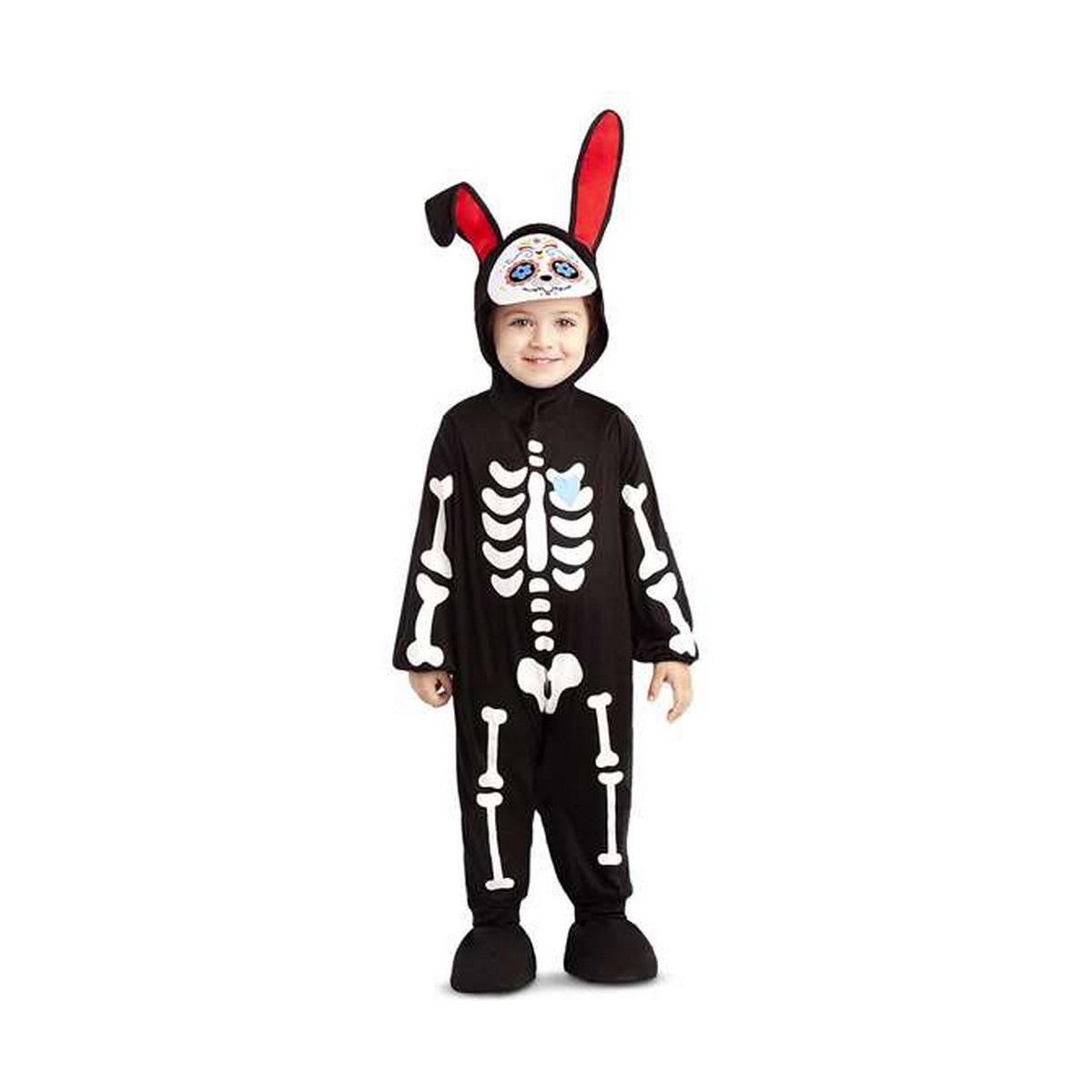 Maskeraddräkt för barn My Other Me Kanin Catrina M Svart (3 Delar)