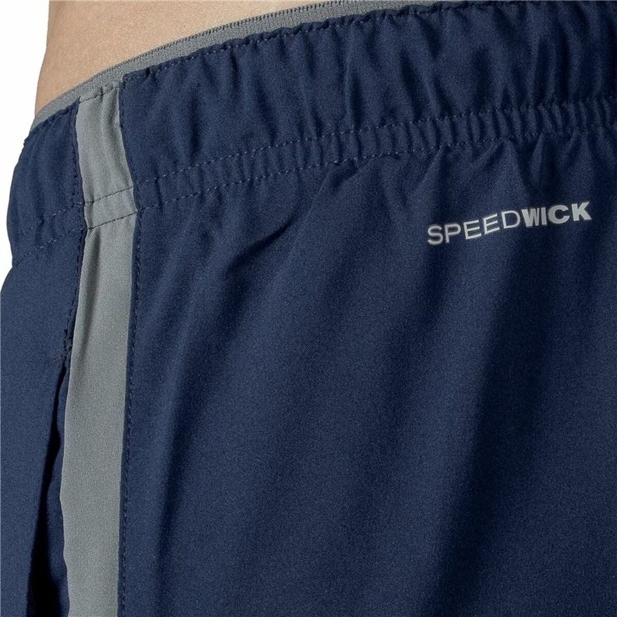 Långa träningsbyxor Reebok Workout Ready Mörkblå Män - 2