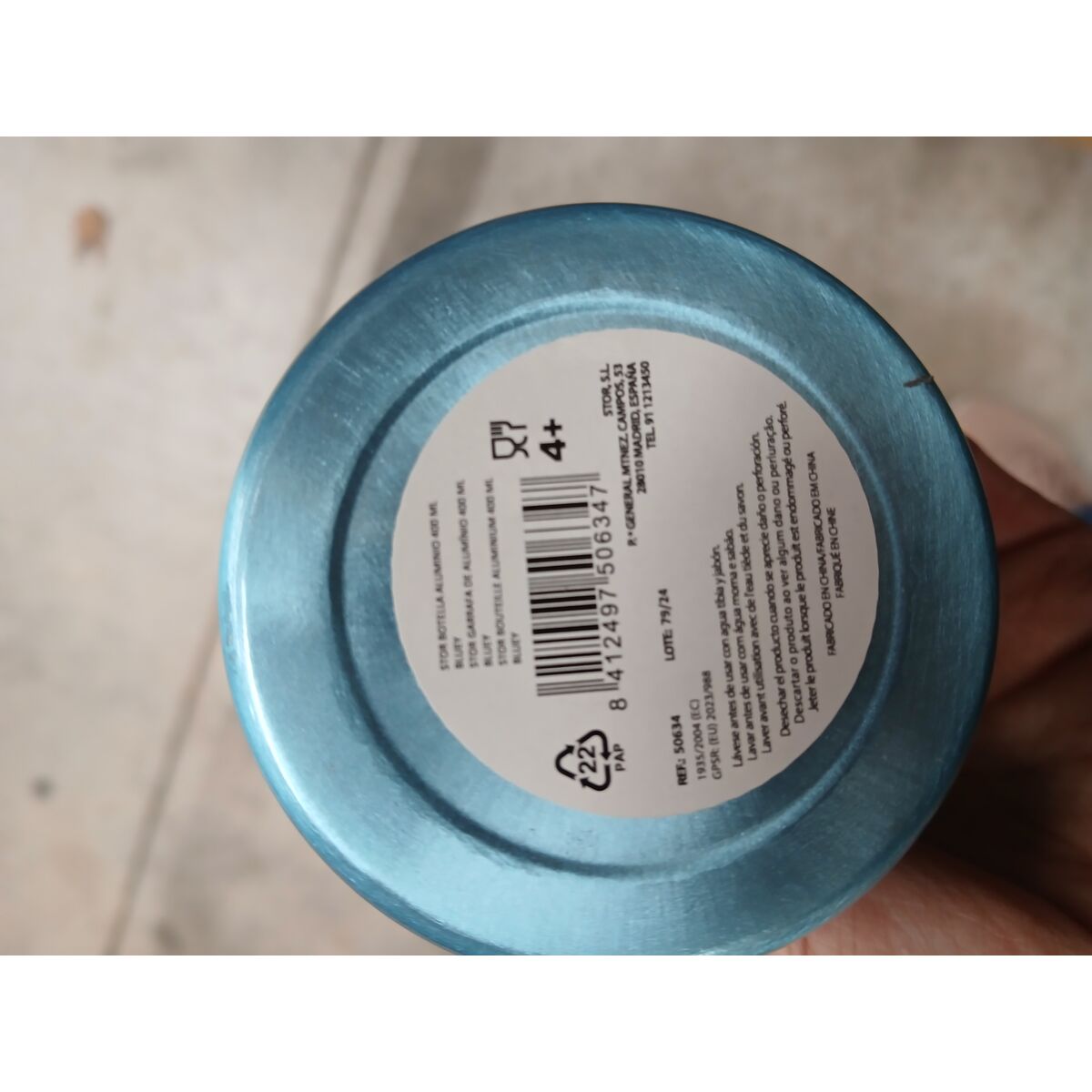 Flaska Bluey Aluminium 400 ml - 2