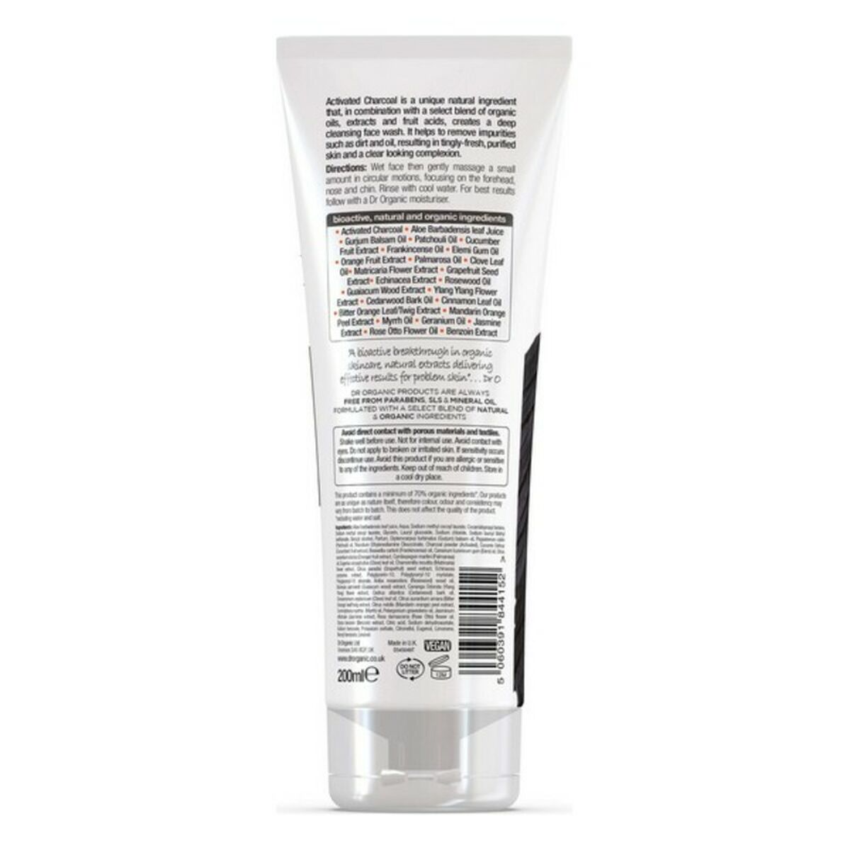 Ansiktsrengöring Dr.Organic DR00545 200 ml - 2