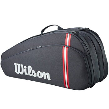 Racketväska Wilson Tour 6Pk Svart