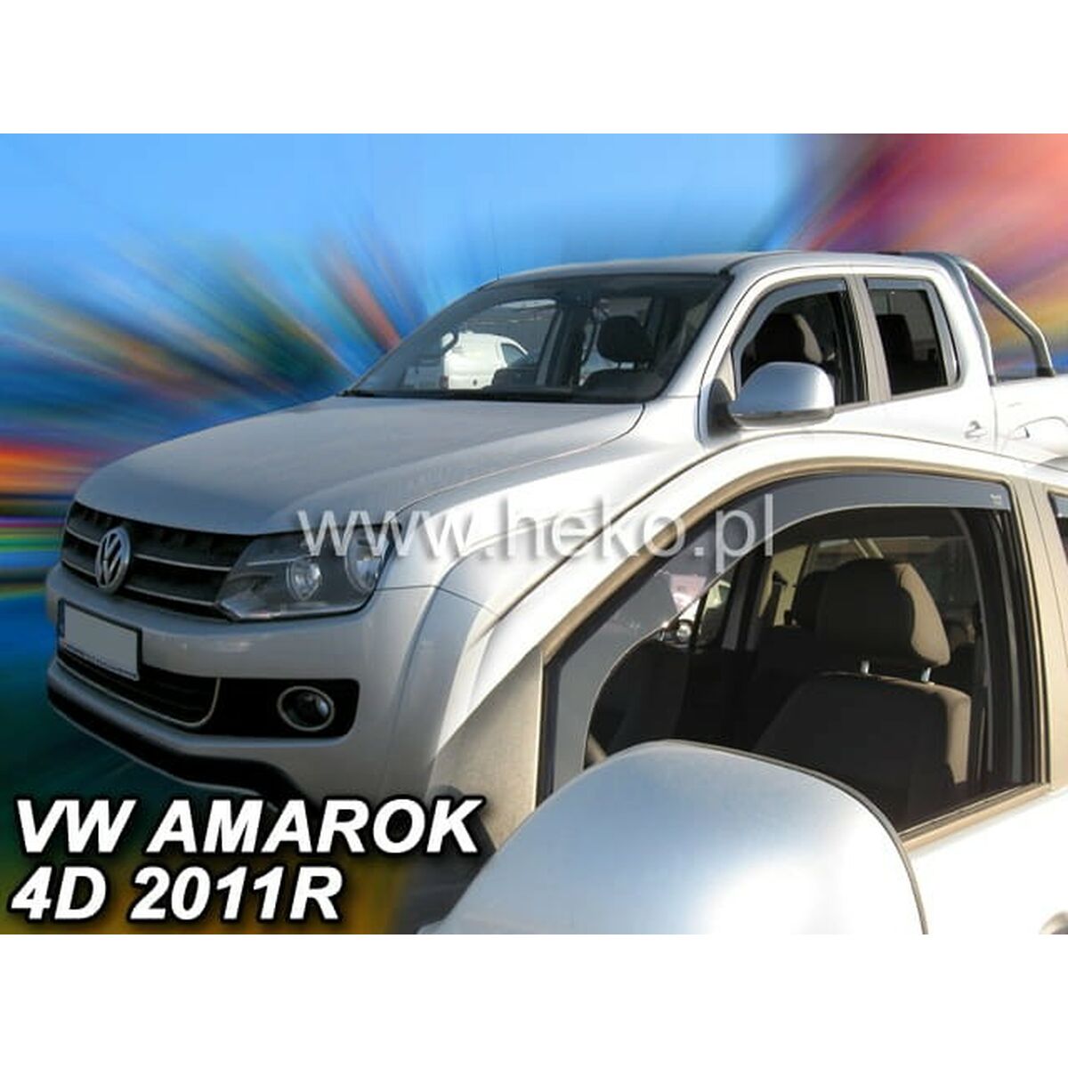Vindavvisare HEKO HO31187 VOLKSWAGEN AMAROK Framåt 2 Delar - 2