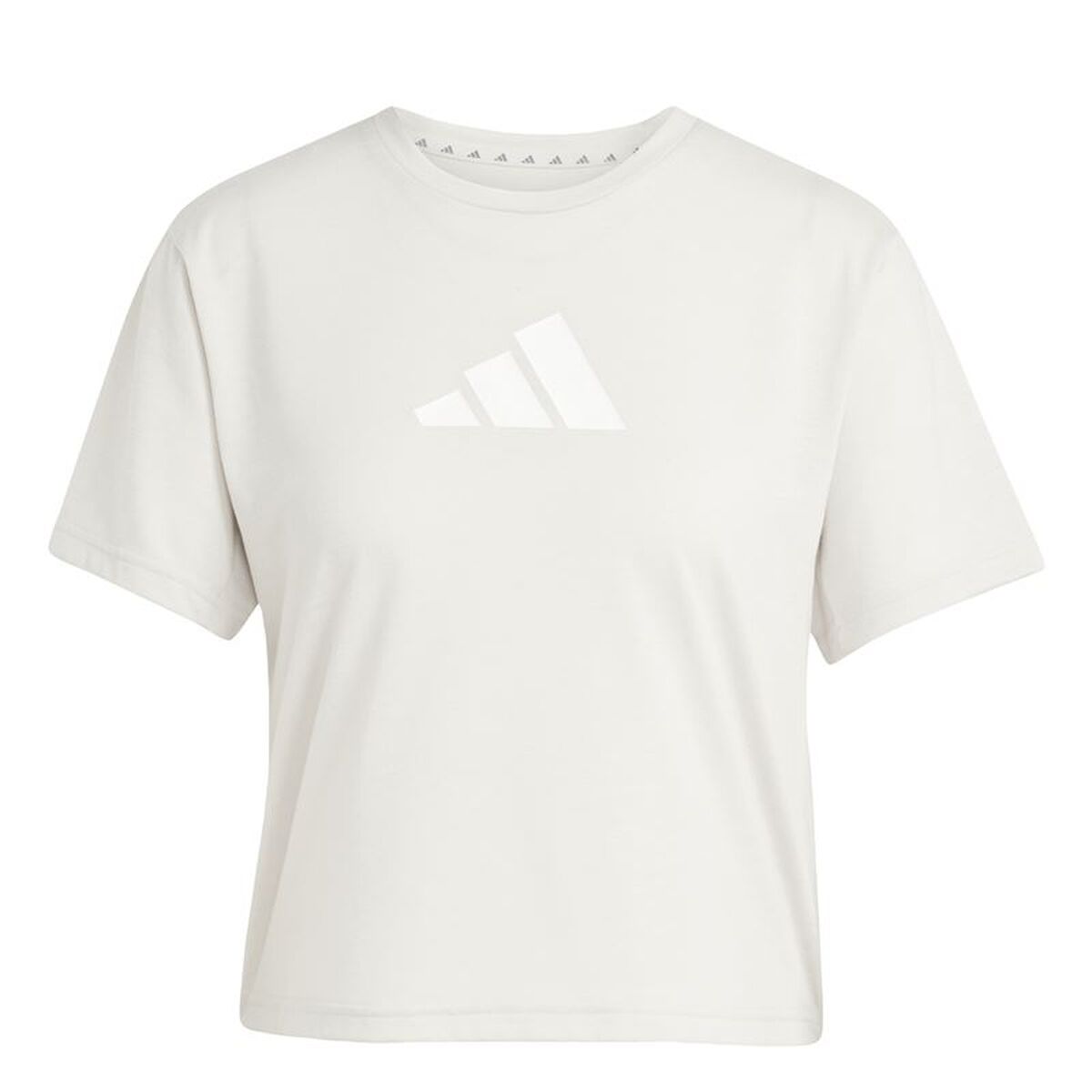 T-shirt med kortärm Dam Adidas Fitness