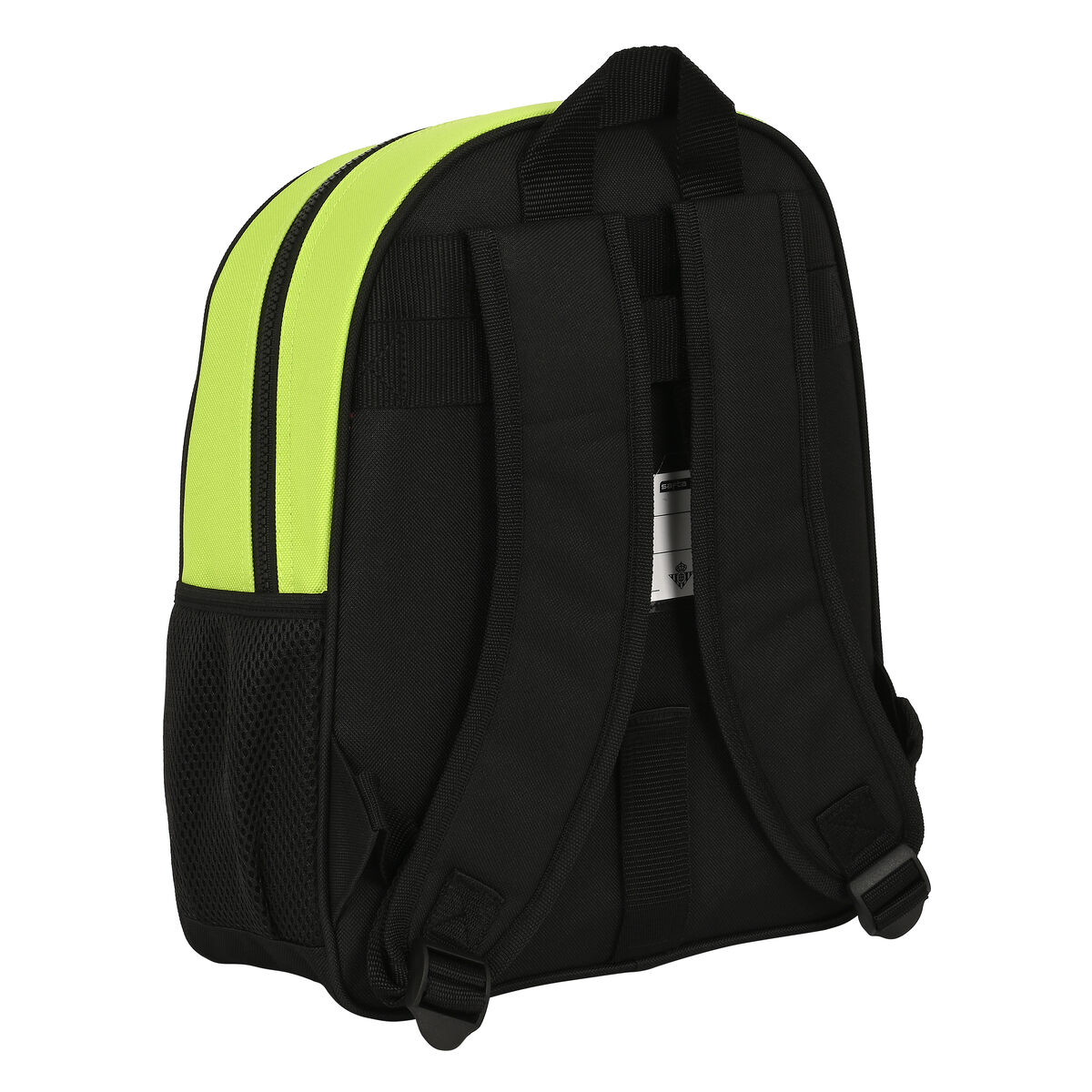 Skolryggsäck Real Betis Balompié Svart Lime 28 x 34 x 10 cm - 3