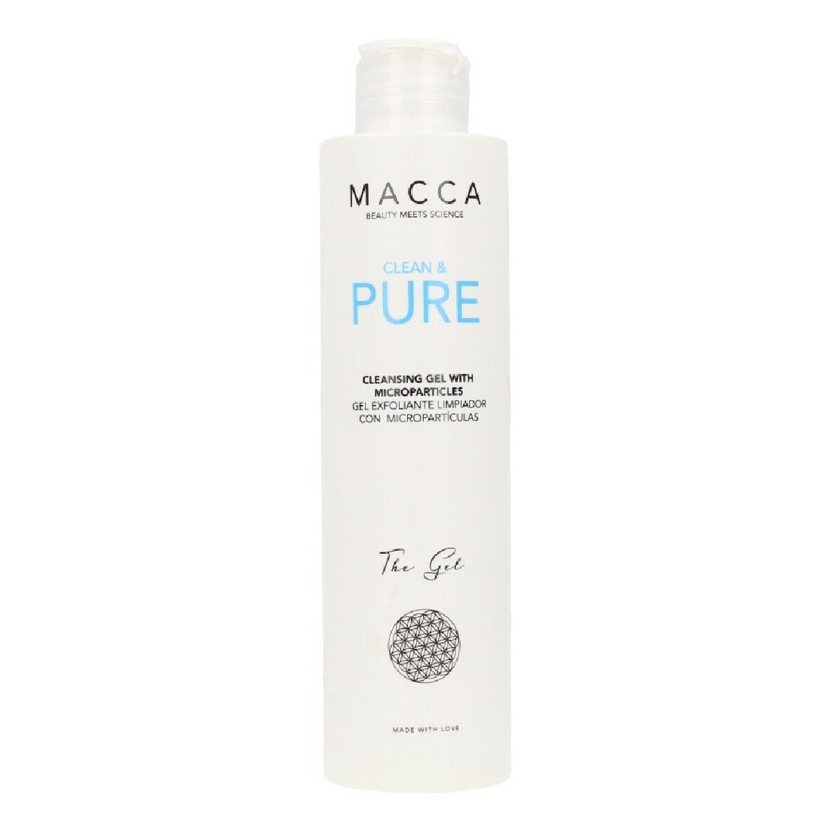Ansiktsskrubbgel Macca Clean Pure 200 ml Lugnande