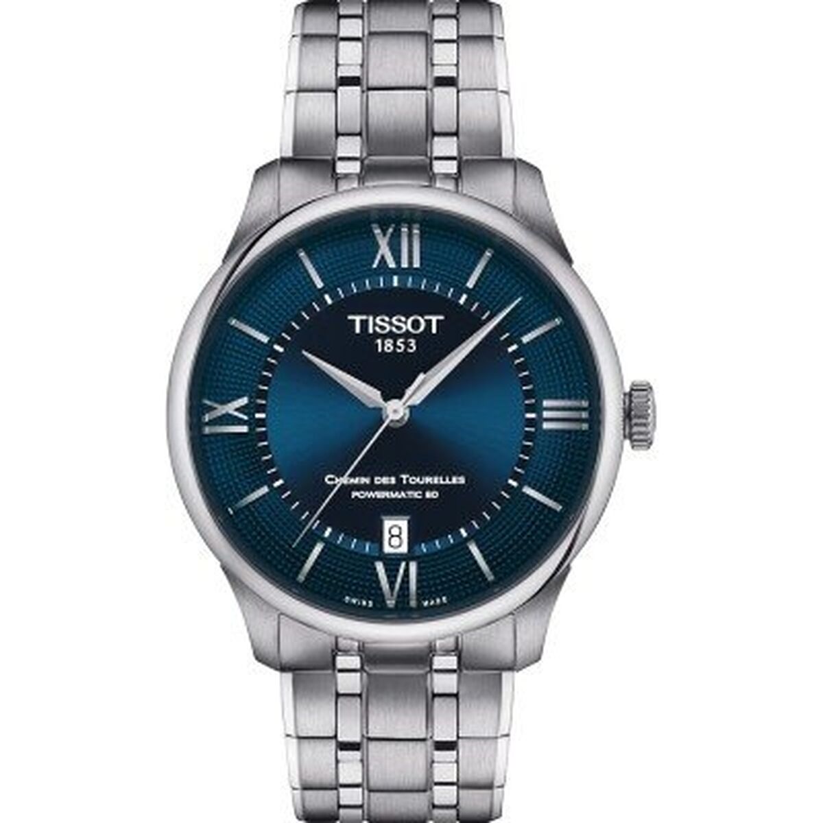 Herrklocka Tissot CHEMIN DES TOURELLES POWERMATIC 80 (Ø 39 mm)