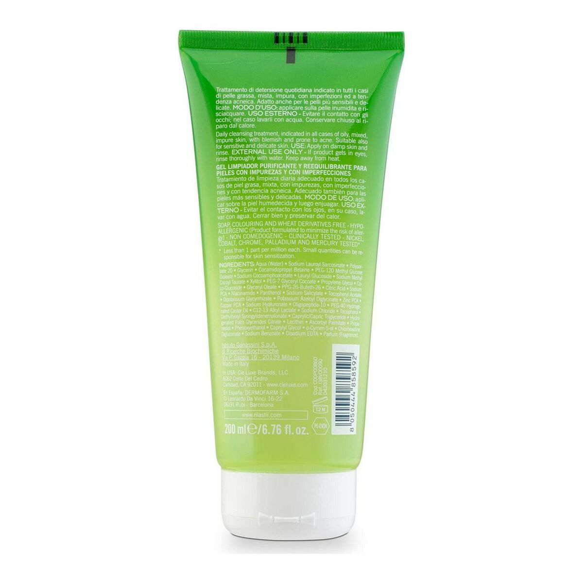 Renande rengöringsgel Rilastil D42031210 200 ml - 2