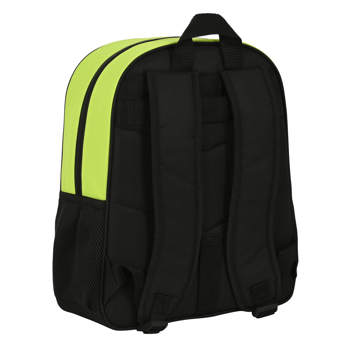Skolryggsäck Real Betis Balompié 32 x 38 x 12 cm Svart Lime - 2
