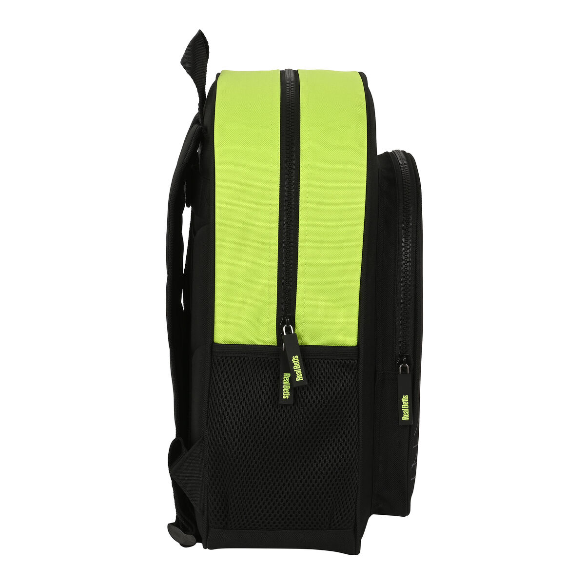 Skolryggsäck Real Betis Balompié 32 x 38 x 12 cm Svart Lime - 3