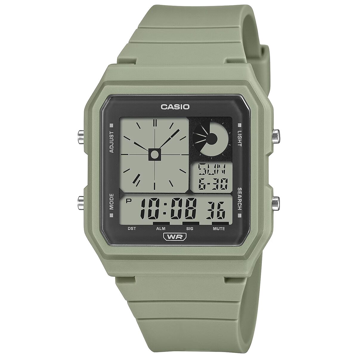 Unisexklocka Casio POP - MILITARY GREEN (Ø 38 mm)