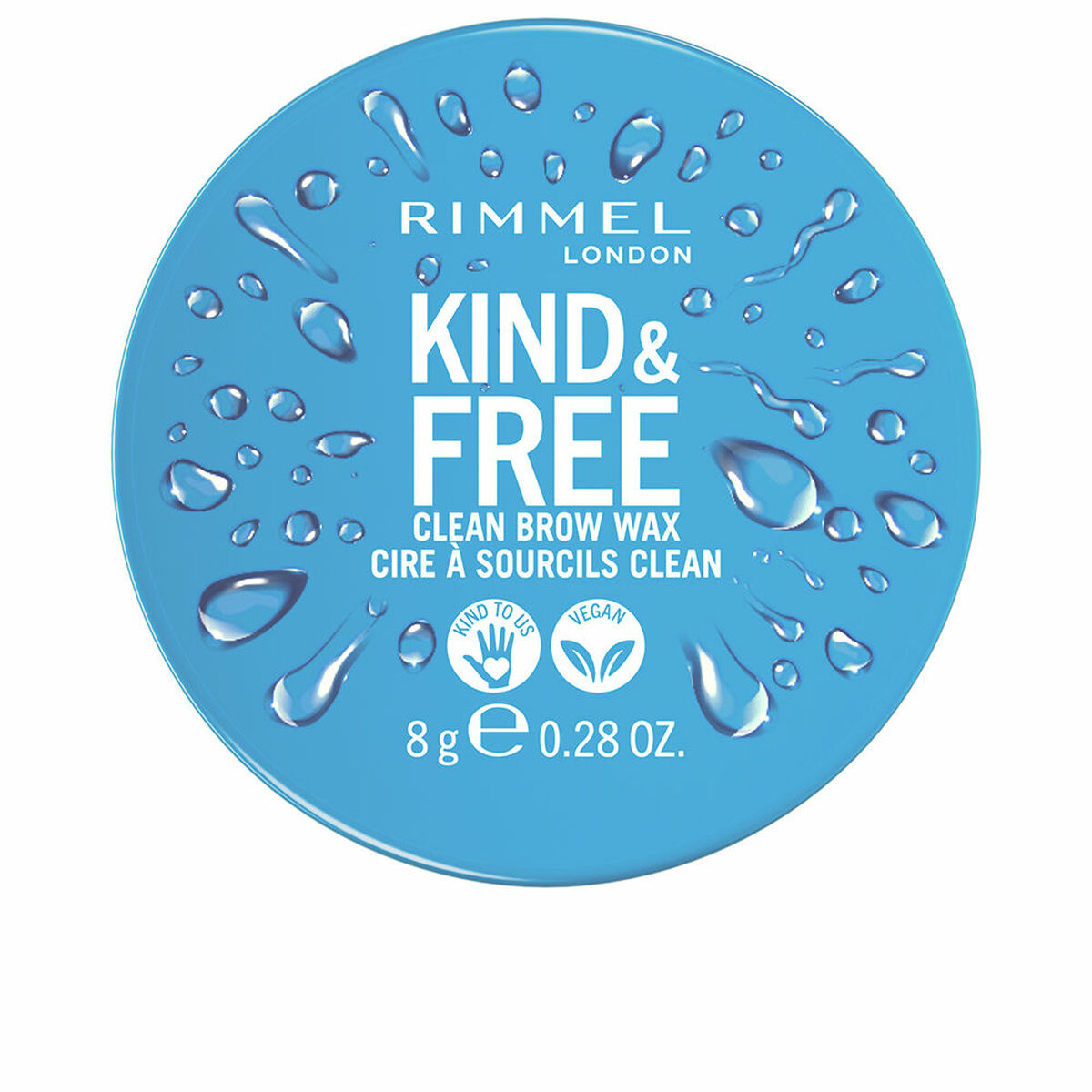 Ögonbryn smink Rimmel London Kind & Free Ögonbryn Nº 001 Clear 8 g