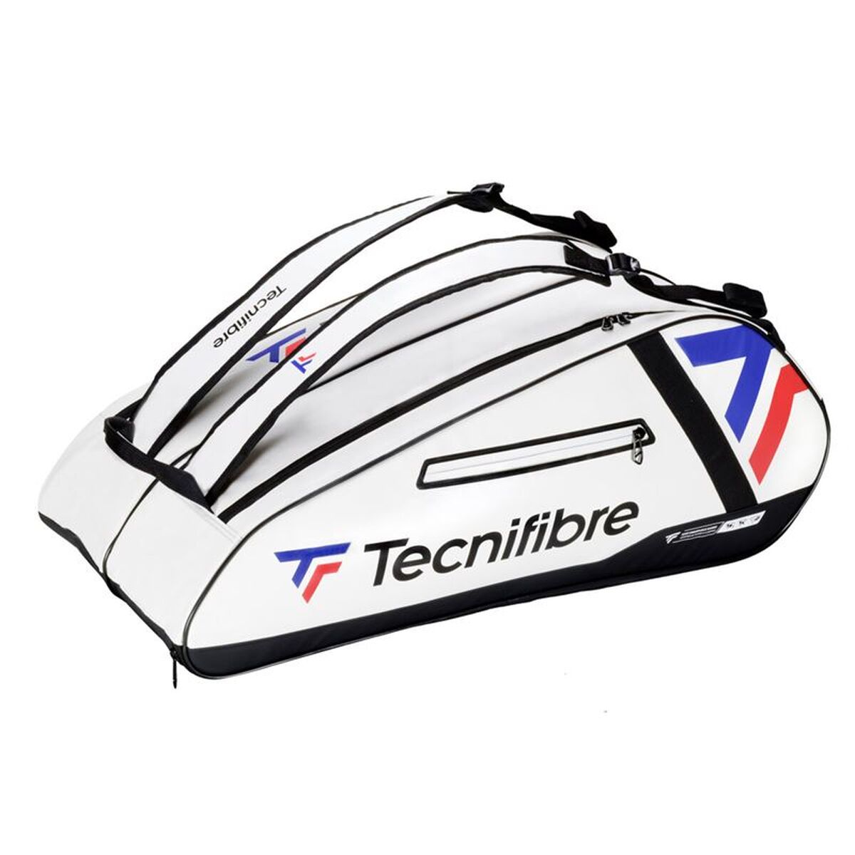 Racketväska Tecnifibre Tour Endurance White 12R Vit
