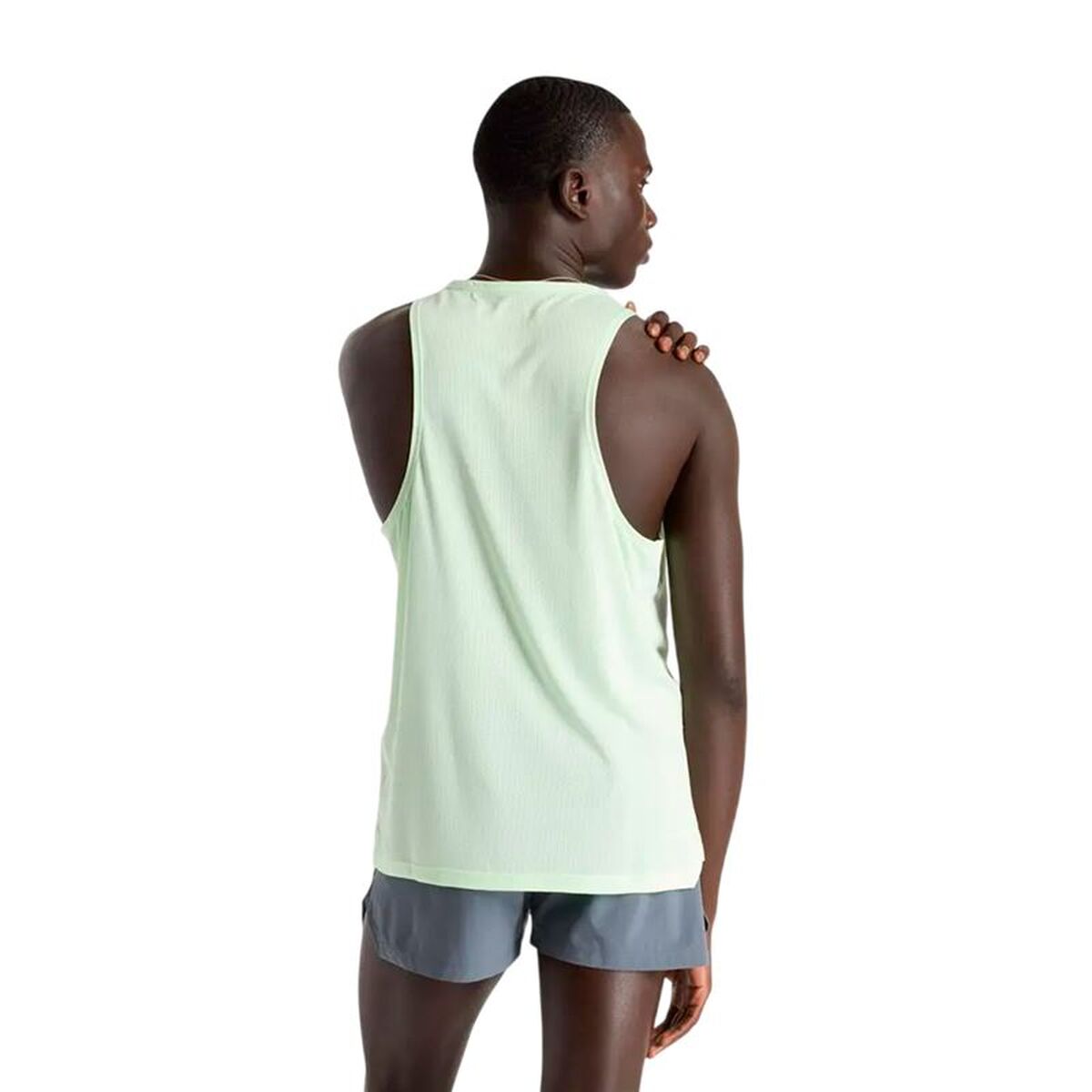 Tanktop, Herr New Balance Athletics Singlet Ljusgrön - 2