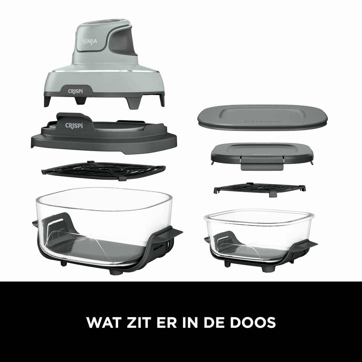 Luftfritös NINJA CRISPI Grön 1700 W 3,8 L - 3