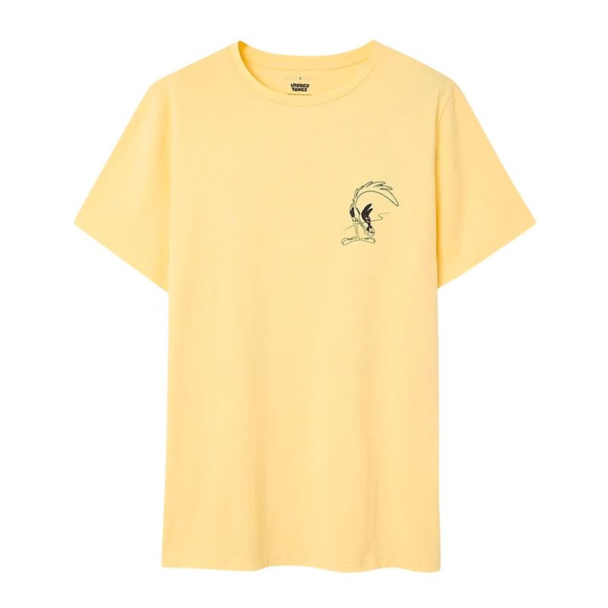 T-shirt med kortärm Herr Jimmy Lion Looney Tunes x Jimmy Lion Gyllene