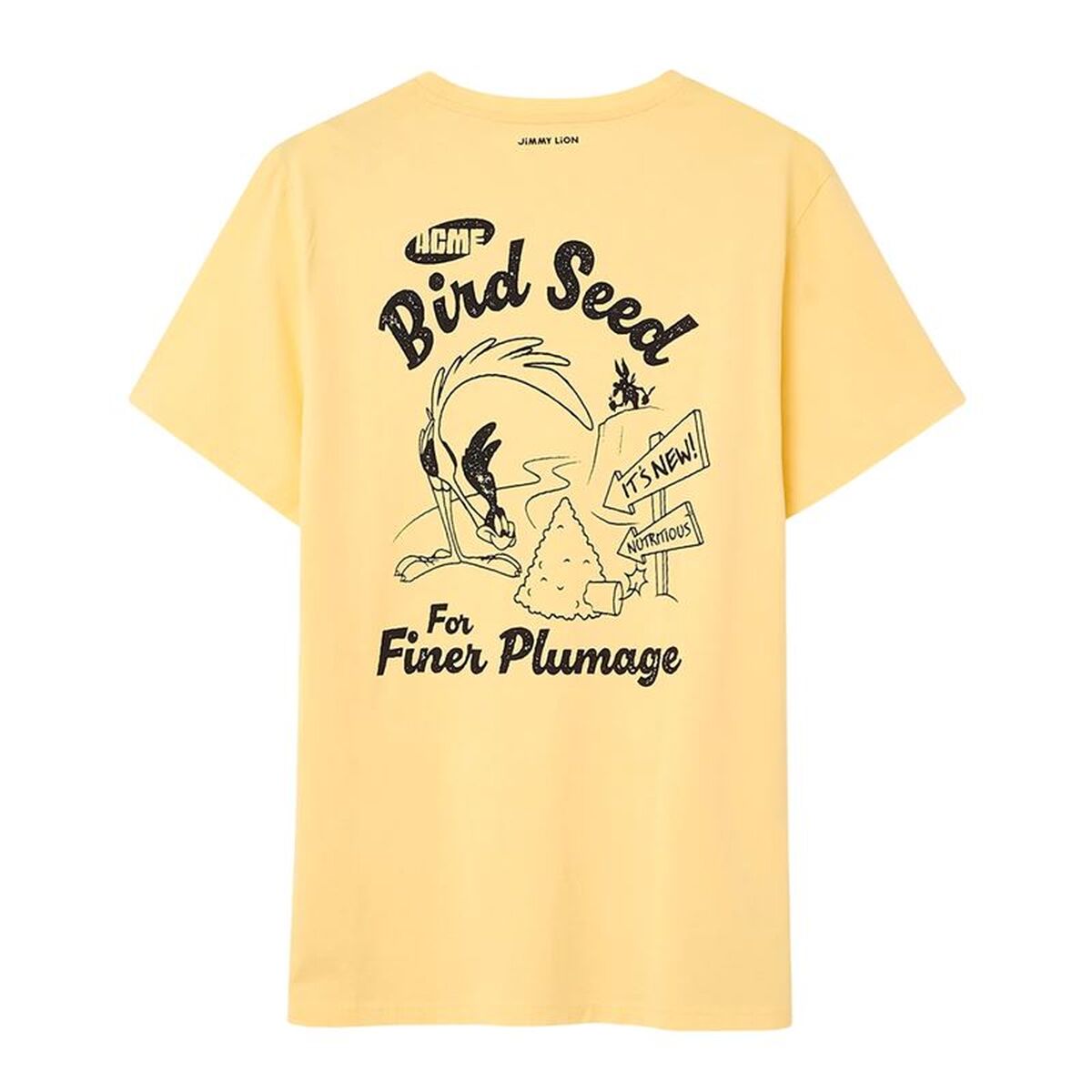 T-shirt med kortärm Herr Jimmy Lion Looney Tunes x Jimmy Lion Gyllene - 2