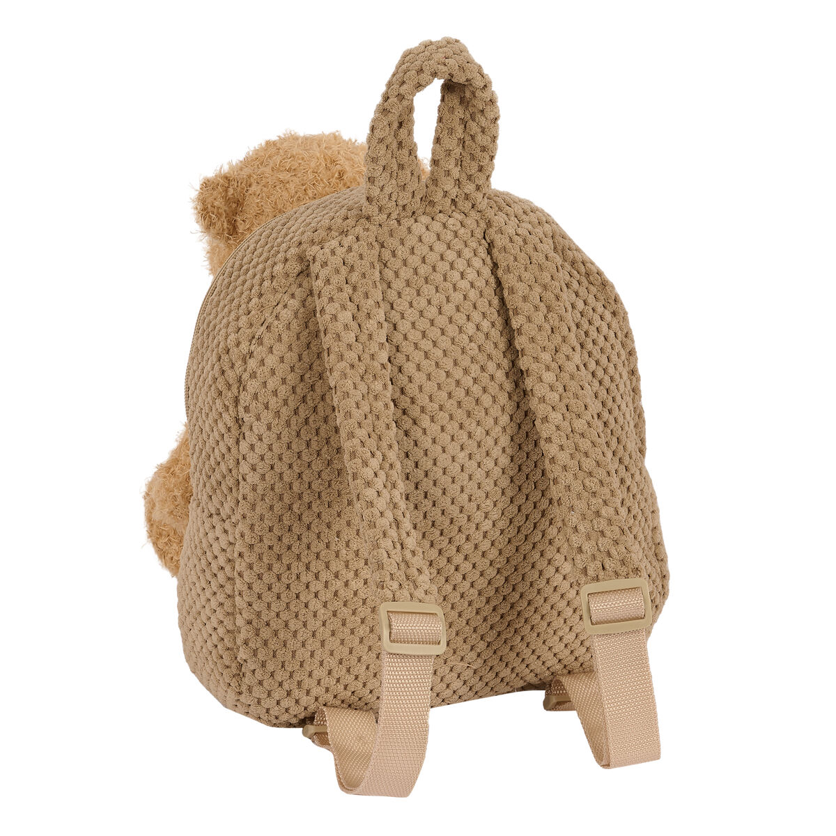 Barnryggsäck Safta Nallebjörn Brun 23 x 27 x 7,5 cm - 3