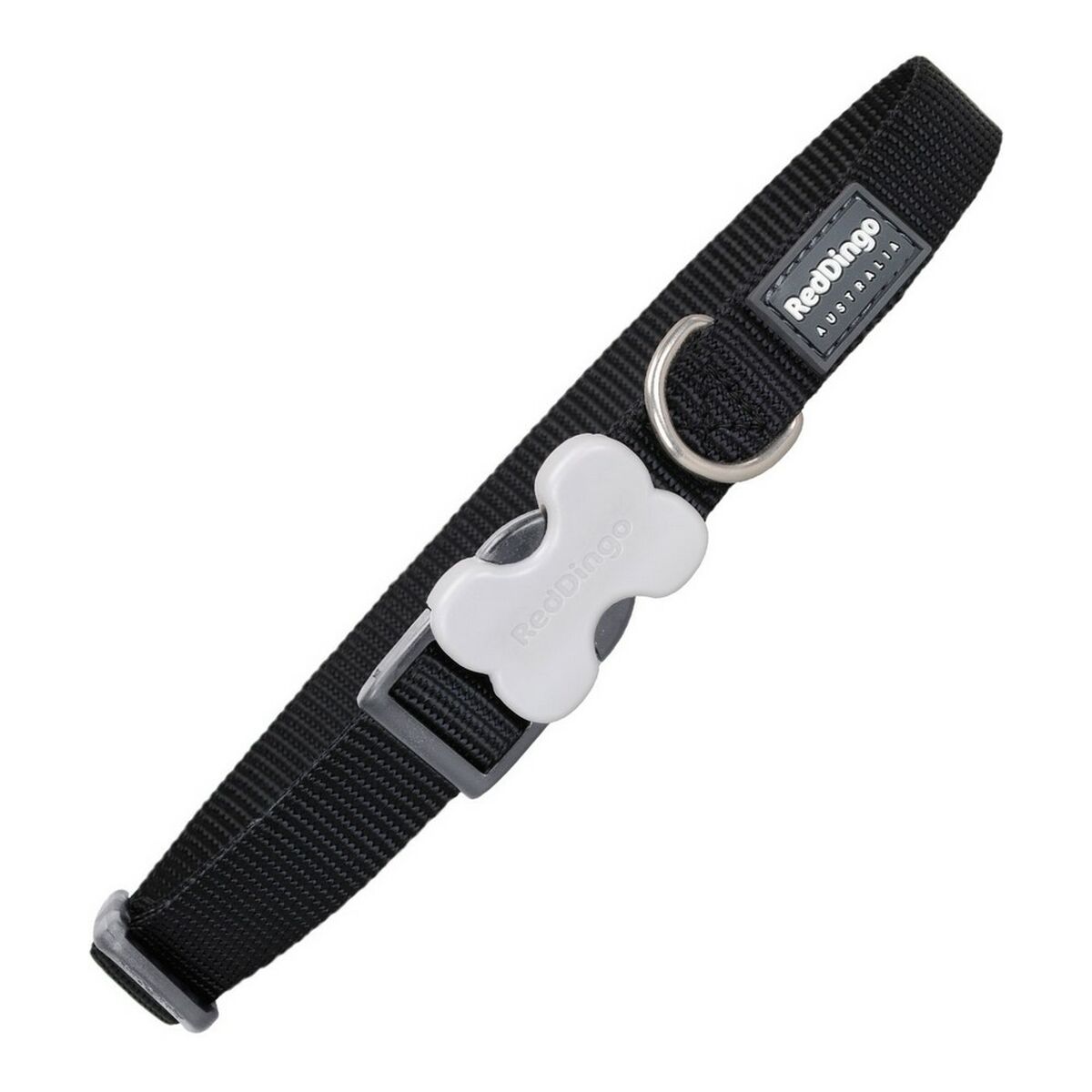Hundhalsband Red Dingo Svart (2,5 x 41-63 cm)